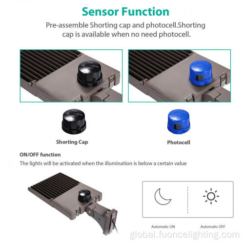 Led Area Light 100W Street Lights Sensor Dusk to Dawn LED Supplier